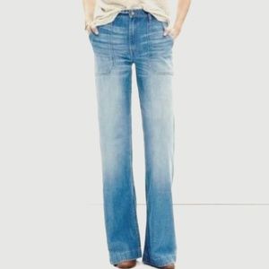 NWT! Madewell Wide Leg Jeans in Shea Wash